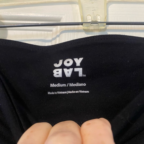 JoyLab Womens High Rise Track Pant Ponte Zip Pockets Black M - Picture 4 of 7